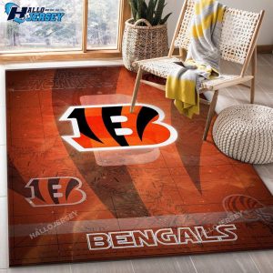 Cincinnati Bengals Logo Area Rug