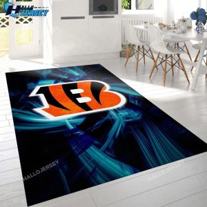 Cincinnati Bengals Logo Area For Gift Living Room Rug