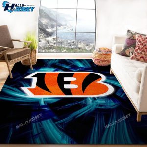 Cincinnati Bengals Logo Area For Gift Living Room Rug