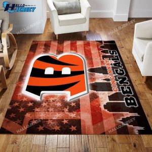 Cincinnati Bengals Bedroom US Gift Decor Rug