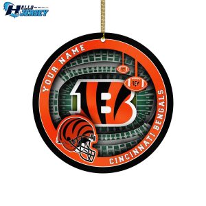 Cincinnati Bengals Stadium Circle Acrylic Ornament