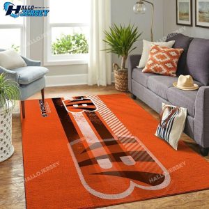 Cincinnati Bengals Team Logo Carpet Rug