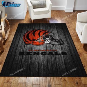 Cincinnati Bengals Team Bedroom Rug