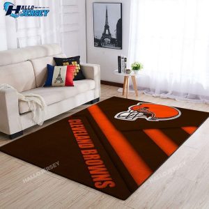 Cleveland Browns Area Football Rug