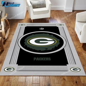 Green Bay Packers Team Logo Area Rug