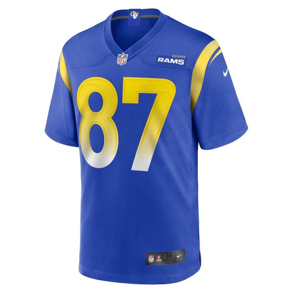 Mens Los Angeles Rams Davis Allen Home Game Jersey Royal