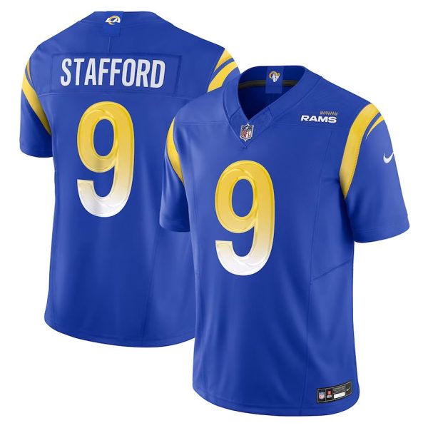 Mens Los Angeles Rams Matthew Stafford Vapor F.U.S.E. Limited Jersey Royal