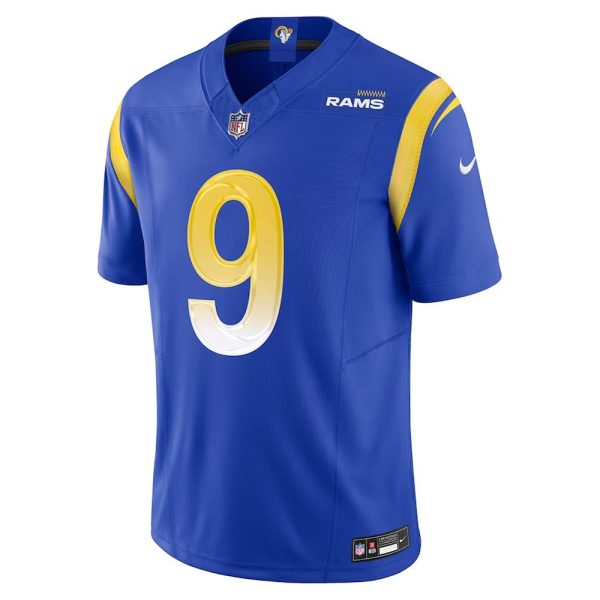 Mens Los Angeles Rams Matthew Stafford Vapor F.U.S.E. Limited Jersey Royal