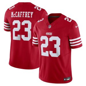 Mens San Francisco 49ers Jerseys Christian McCaffrey Vapor F.U.S.E. Limited Scarlet