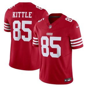 Mens San Francisco 49ers George Kittle Vapor F.U.S.E. Limited Jersey Scarlet