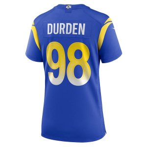 Womens Los Angeles Rams Cory Durden Nike Game Jersey Royal 3