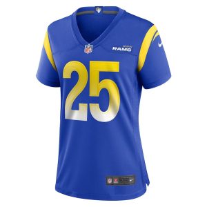 Womens Los Angeles Rams Jason Taylor Team Game Jersey Royal