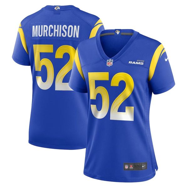 Womens Los Angeles Rams Larrell Murchison Team Game Jersey Royal