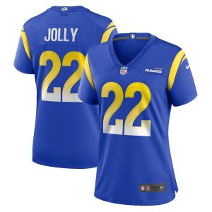 Womens Los Angeles Rams Shaun Jolly Home Game Jersey Royal