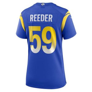 Womens Los Angeles Rams Troy Reeder Team Game Jersey Royal