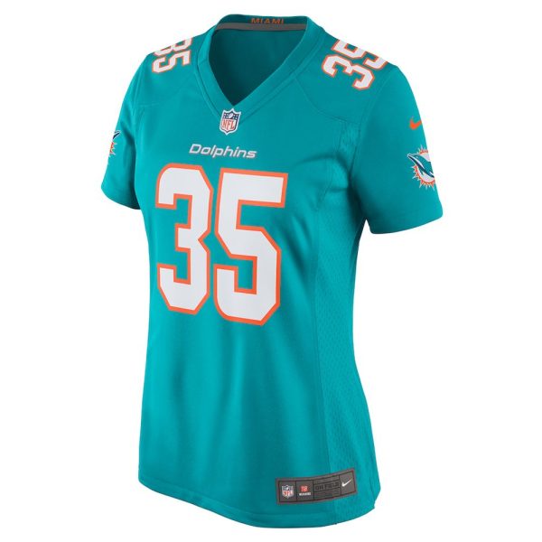 Womens Miami Dolphins Christopher Brooks Team Game Jersey Aqua