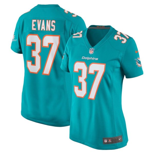 Womens Miami Dolphins Darrynton Evans Team Game Jersey Aqua