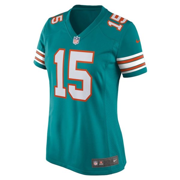 Womens Miami Dolphins Jaelan Phillips Alternate Game Jersey Aqua