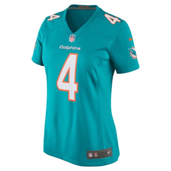 Womens Miami Dolphins Kader Kohou Game Player Jersey Aqua