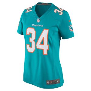 Womens Miami Dolphins Parry Nickerson Team Game Jersey Aqua