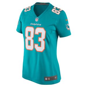 Womens Miami Dolphins Raleigh Webb Team Game Jersey Aqua