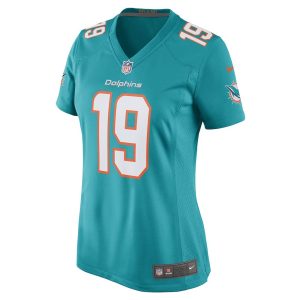 Womens Miami Dolphins Skylar Thompson Game Player Jersey Aqua