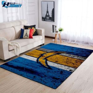 Los Angeles Chargers Football Floor Decor Rectangle Rug