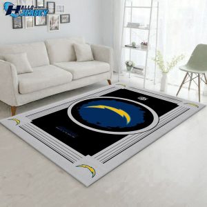 Los Angeles Chargers Team Logo Area Rug
