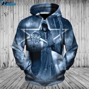 Dallas Cowboys Death Skull Dallas Cowboys Pullover Hoodie