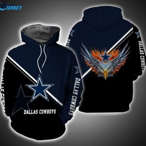 Dallas Cowboys Fire Eagle Hoodie