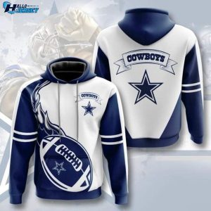 Dallas Cowboys Flame Ball Hoodie