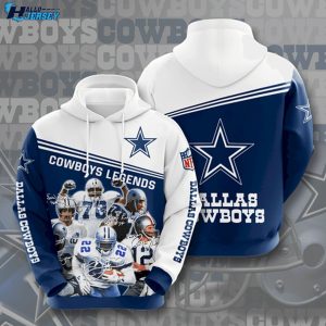 Dallas Cowboys Football Team Us Style Full Print Hoodie