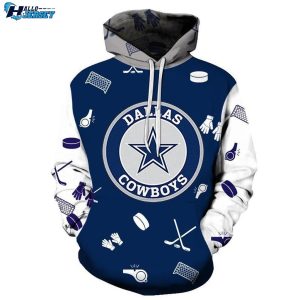 Dallas Cowboys Star Logo Sport Football Team American Style Hoodie