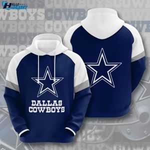 Dallas Cowboys Logo Sport Football Team Full Print Hoodie