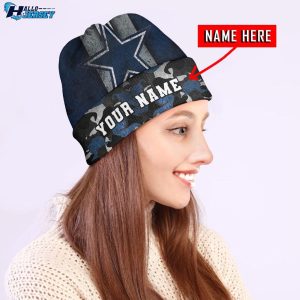 Dallas Cowboys Nfl Gifts Custom Winter Hat Sport Wool Beanie