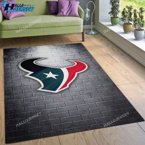 Houston Texans Area Bedroom Christmas Gift Rug 2