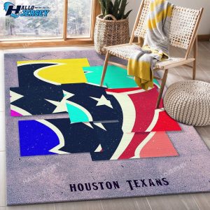 Houston Texans Family Rectangle Decor Area Rug