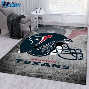 Houston Texans Football Living Room Christmas Gift Rug