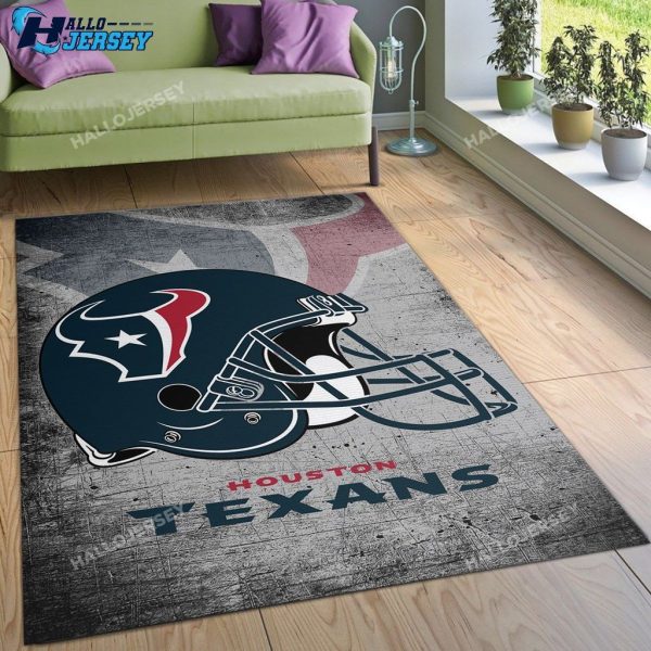 Houston Texans Football Living Room Christmas Gift Rug