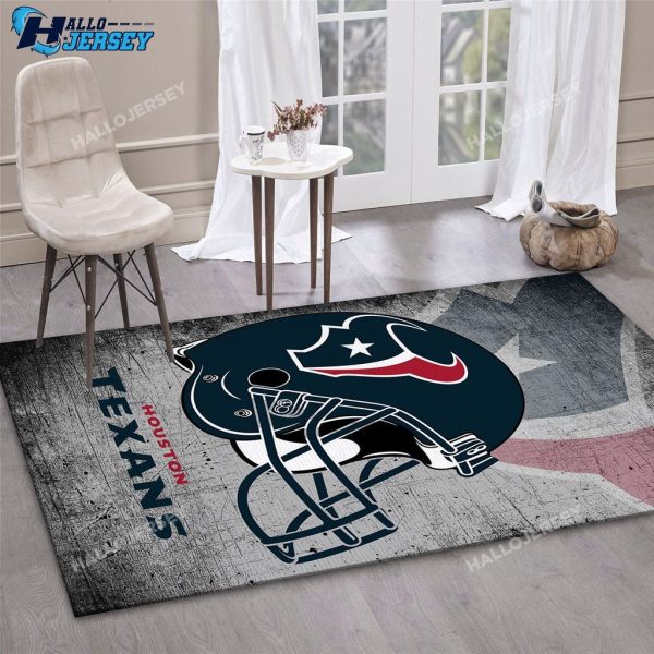 Houston Texans Football Living Room Christmas Gift Rug