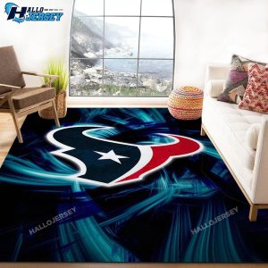 Houston Texans Logo Area Rug For Gift Bedroom