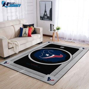 Houston Texans Logo Style Room Carpet Custom Area Rug