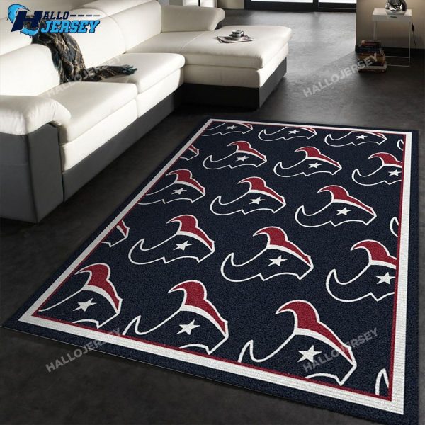 Houston Texans Repeat Team Family Rectangle Rug