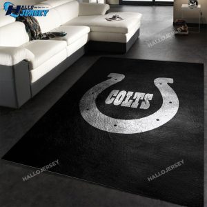 Indiana Colts Silver Area Kitchen Rug