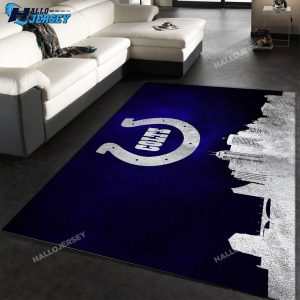 Indiana Colts Skyline Living Room Rug