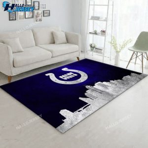 Indiana Colts Skyline Living Room Rug