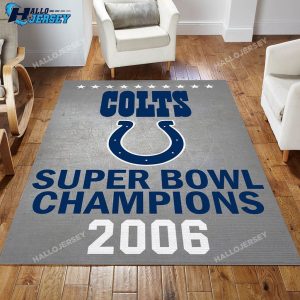 Indianapolis Colts 2006 Area Bedroom Rug