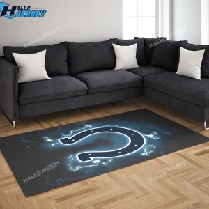 Indianapolis Colts Decor Area Rug For Living Room