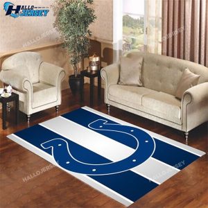 Indianapolis Colts Logo Rectangle Rug