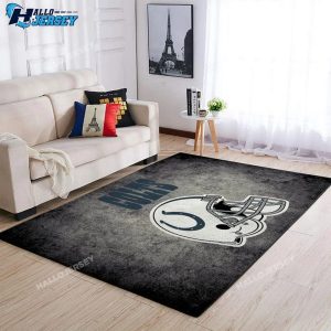 Indianapolis Colts Rectangle Living Room Bedroom Kitchen Rug